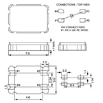 Vectron晶振,VXC1晶振,石英晶振 Vectron晶振,VXC1晶振,石英晶振