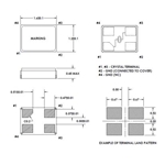 Vectron晶振,VXN1晶振,四腳貼片晶振