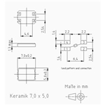 KVG晶振,XMP-5100晶振,無源晶振