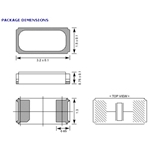 Oscilent晶振,229-32.768K-SR-20-W-TR晶振,無源兩腳晶振