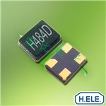 HELE石英晶體諧振器HSX321G,3225mm石英晶振,汽車電子6G晶振 HELE石英晶體諧振器HSX321G,3225mm石英晶振,汽車電子6G晶振