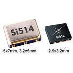 思佳訊6腳有源晶振,514JCA001267BAGR,Si514無人機差分晶振